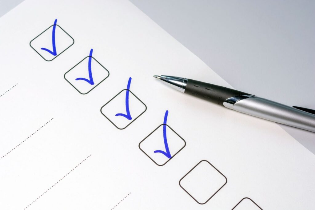 Checklist