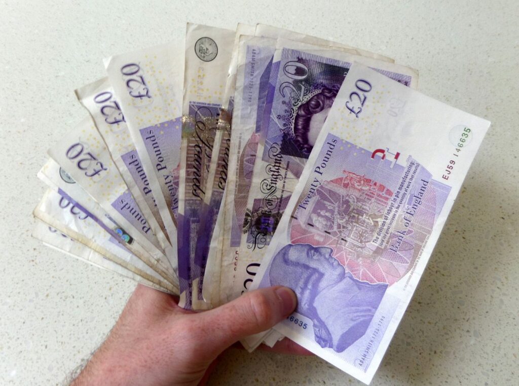 Pound notes